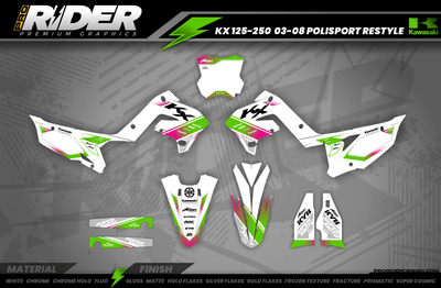 KAWASAKI Graphics Kit BOWO