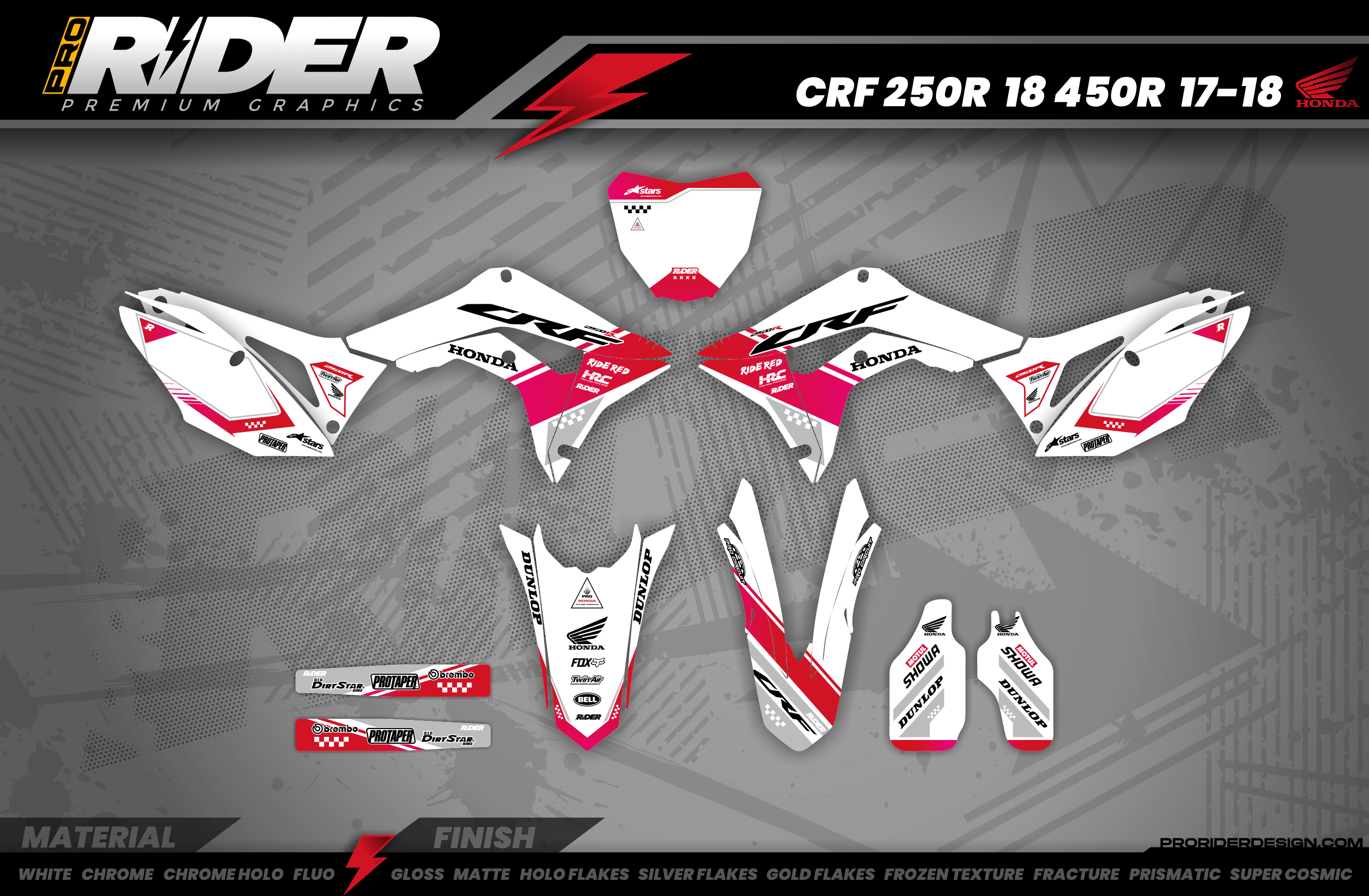 PERFORMANCE HONDA Full Graphics Kit