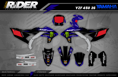 Yamaha graphics Eli Tomac Factory Replica