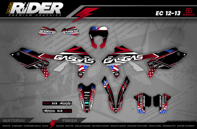 US DRIVE GasGas Full Graphics Kit