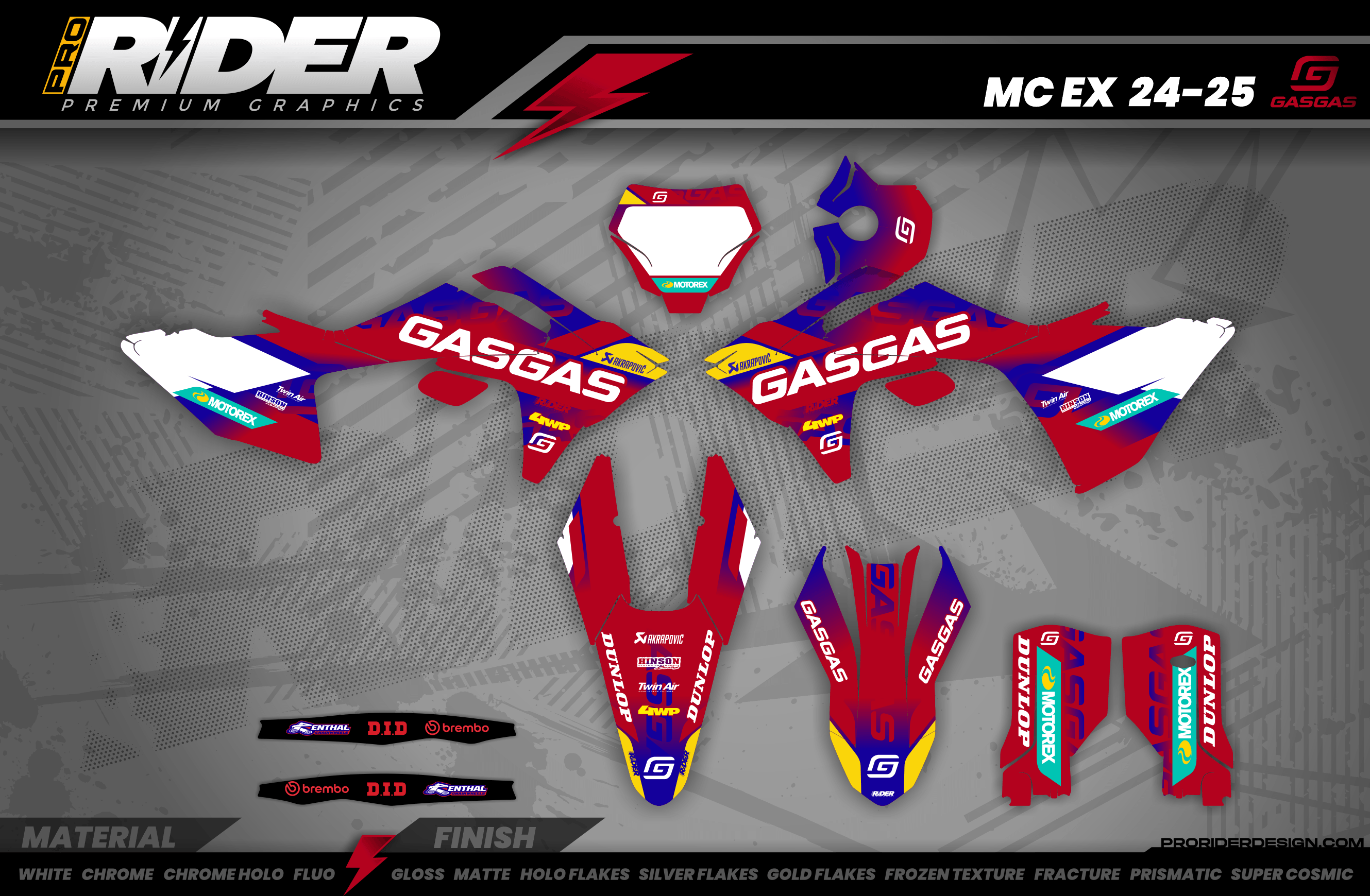 GASGAS Full Graphics Kit | Farleigh