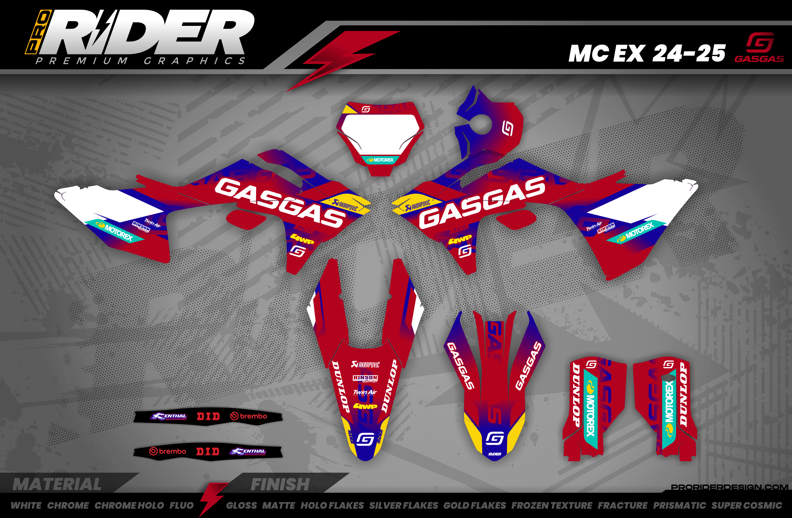 GASGAS Full Graphics Kit | Farleigh