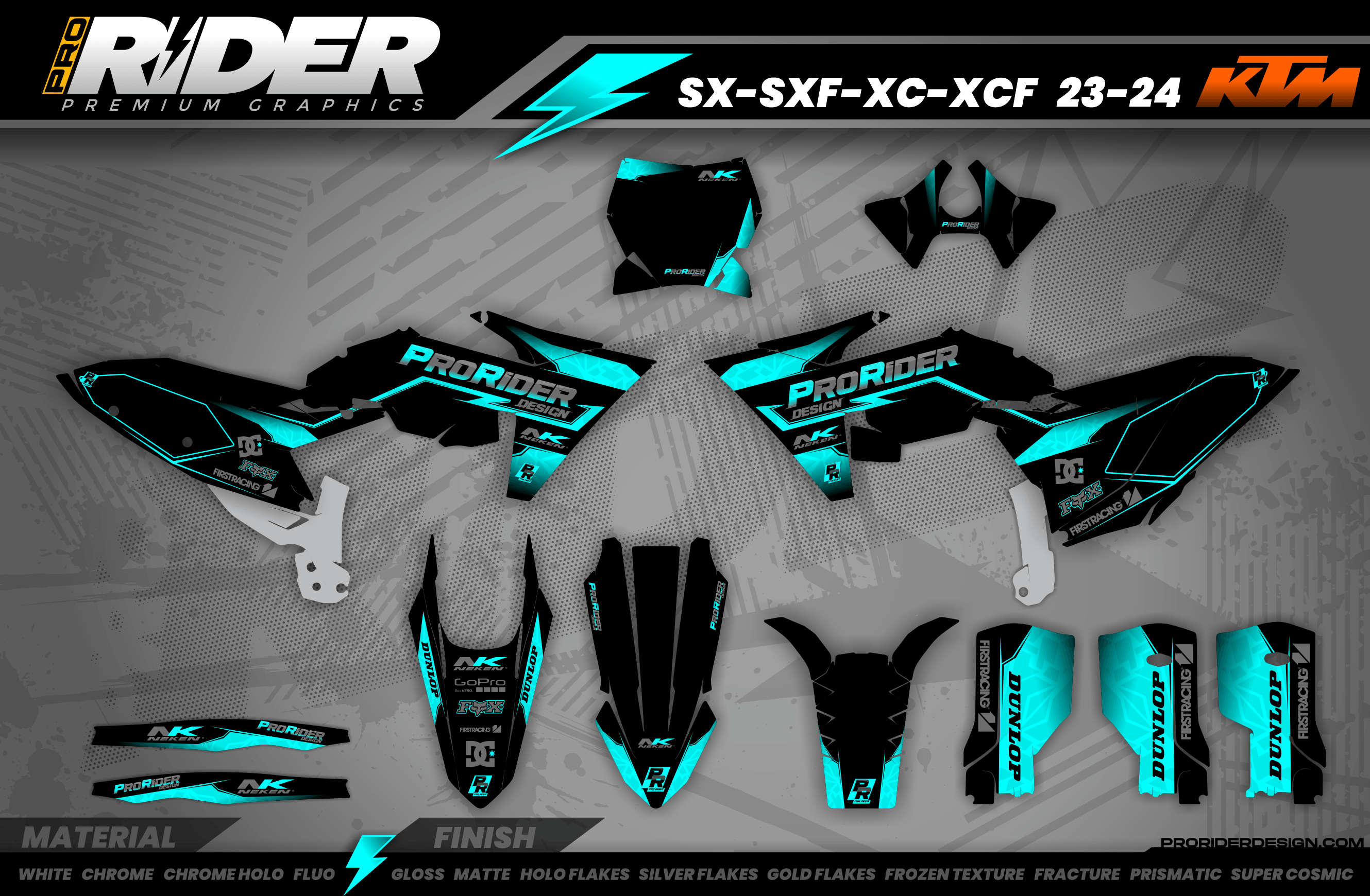 Graphic kit Pro Rider Design