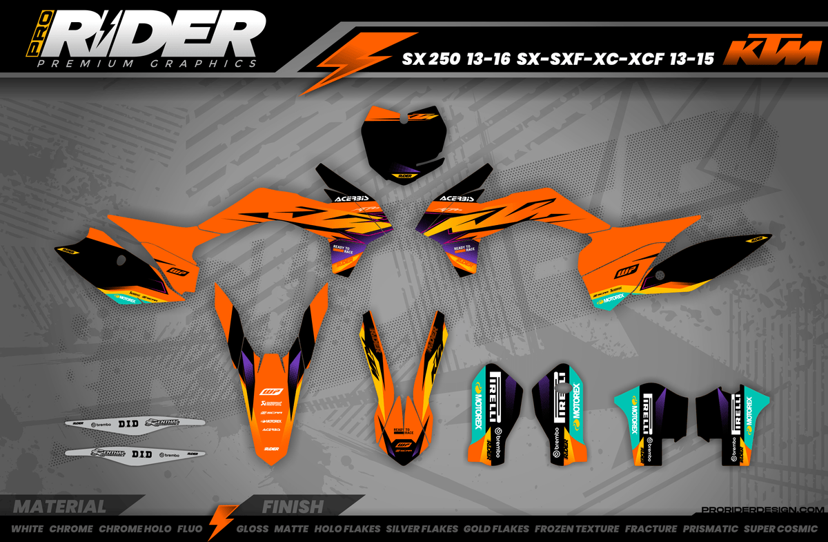 KTM Full Graphics kit | Matterley basin