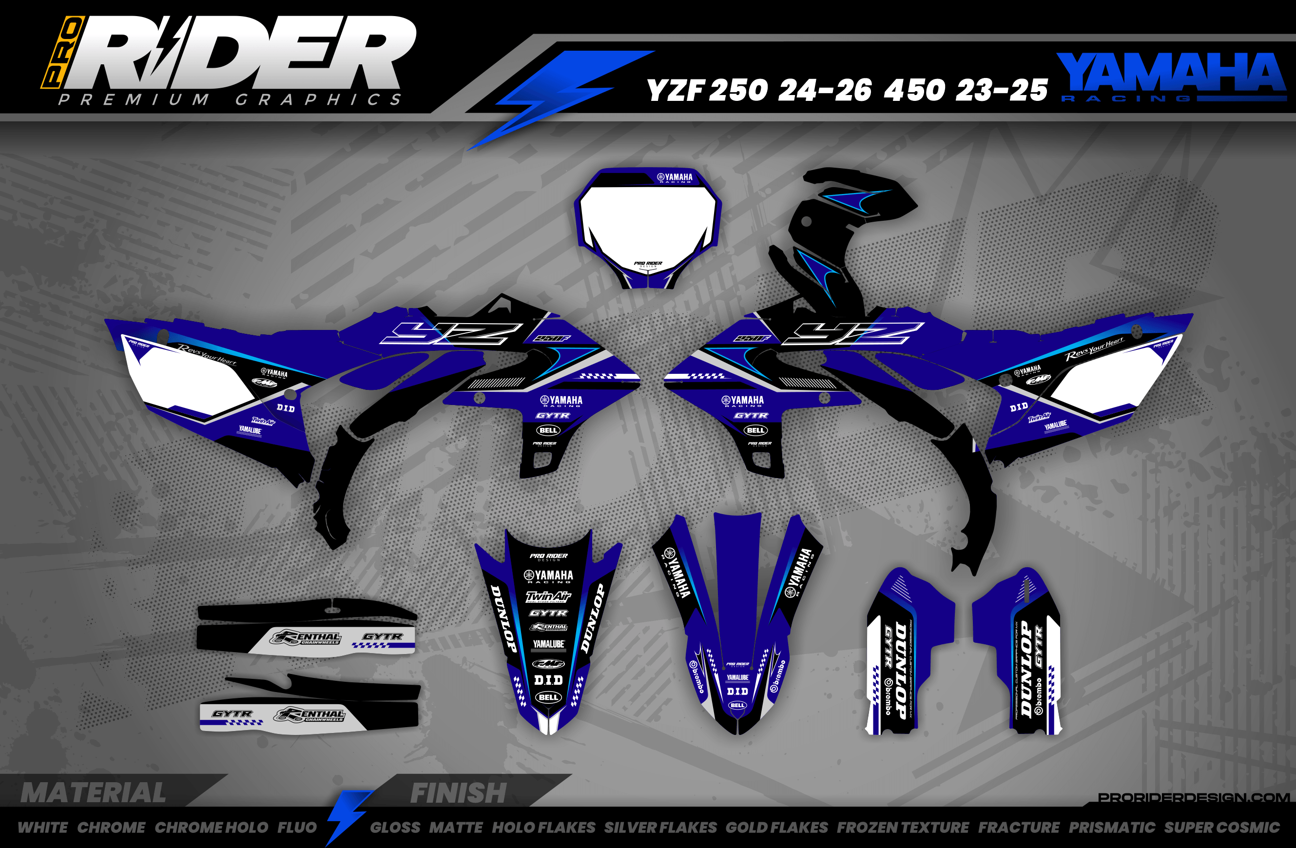 SPARK YAMAHA FULL GRAPHICS KIT