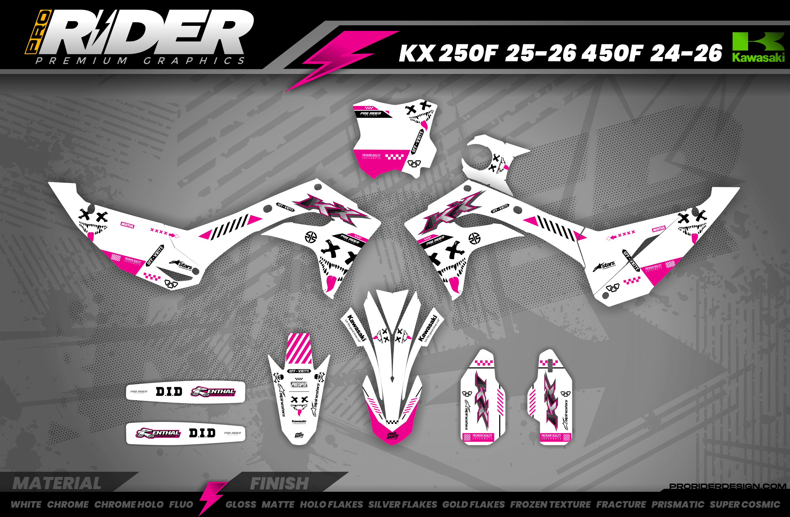 KAWASAKI graphics KIT CHIKA