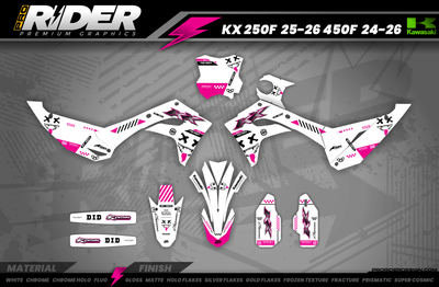 KAWASAKI graphics KIT CHIKA