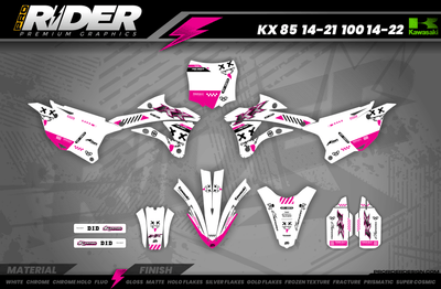 KAWASAKI graphics KIT CHIKA