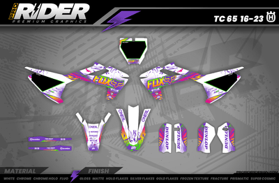 Custom Graphics KIT FOX DISTRICT KOWTOWN