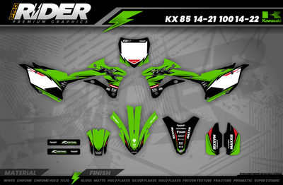 KAWASAKI Graphics Kit ADAPTASI GN