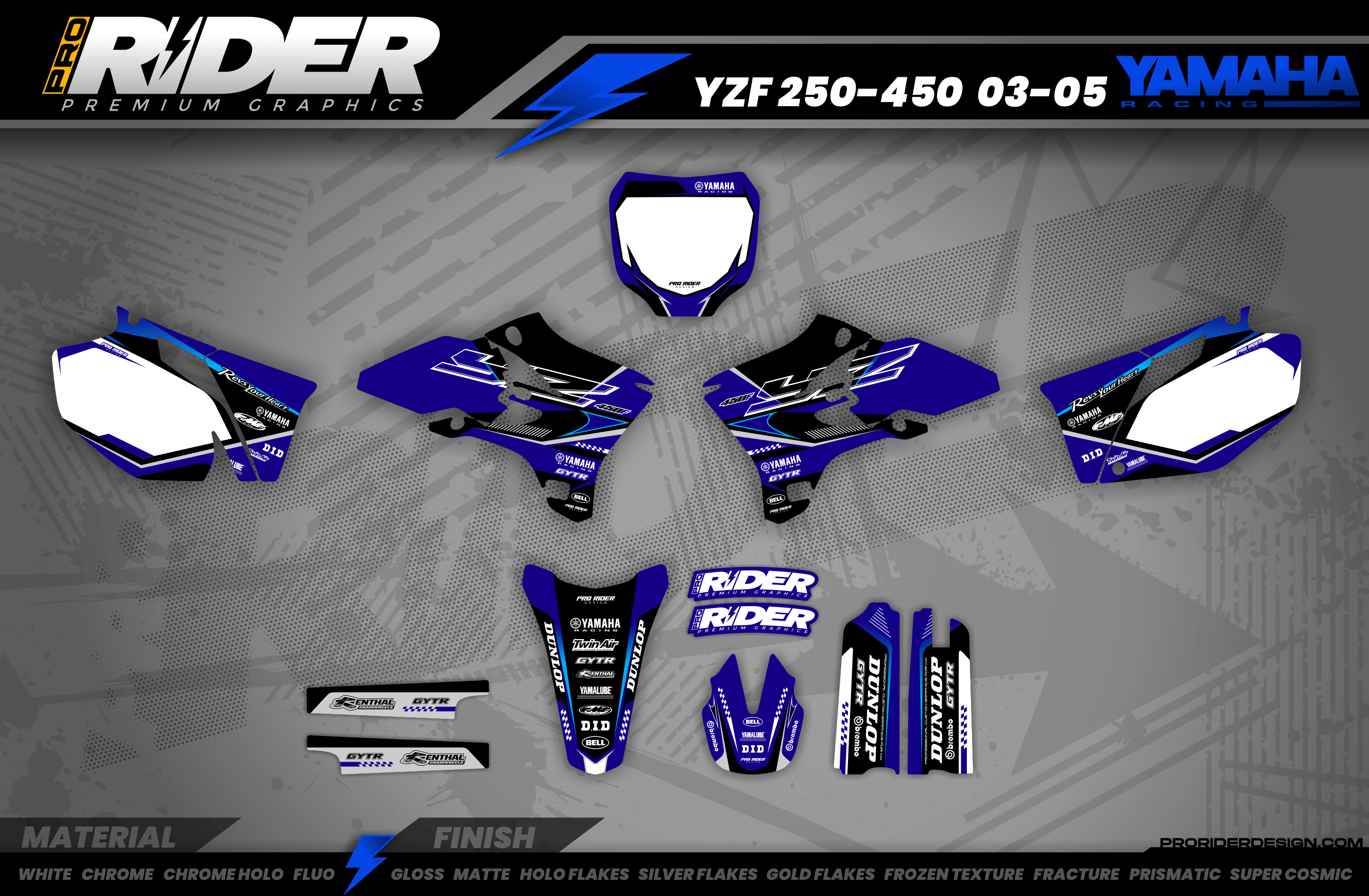 SPARK YAMAHA FULL GRAPHICS KIT