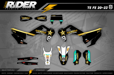HUSQVARNA Custom Graphics TC-FC-TE-FE... ROCKSTAR 23