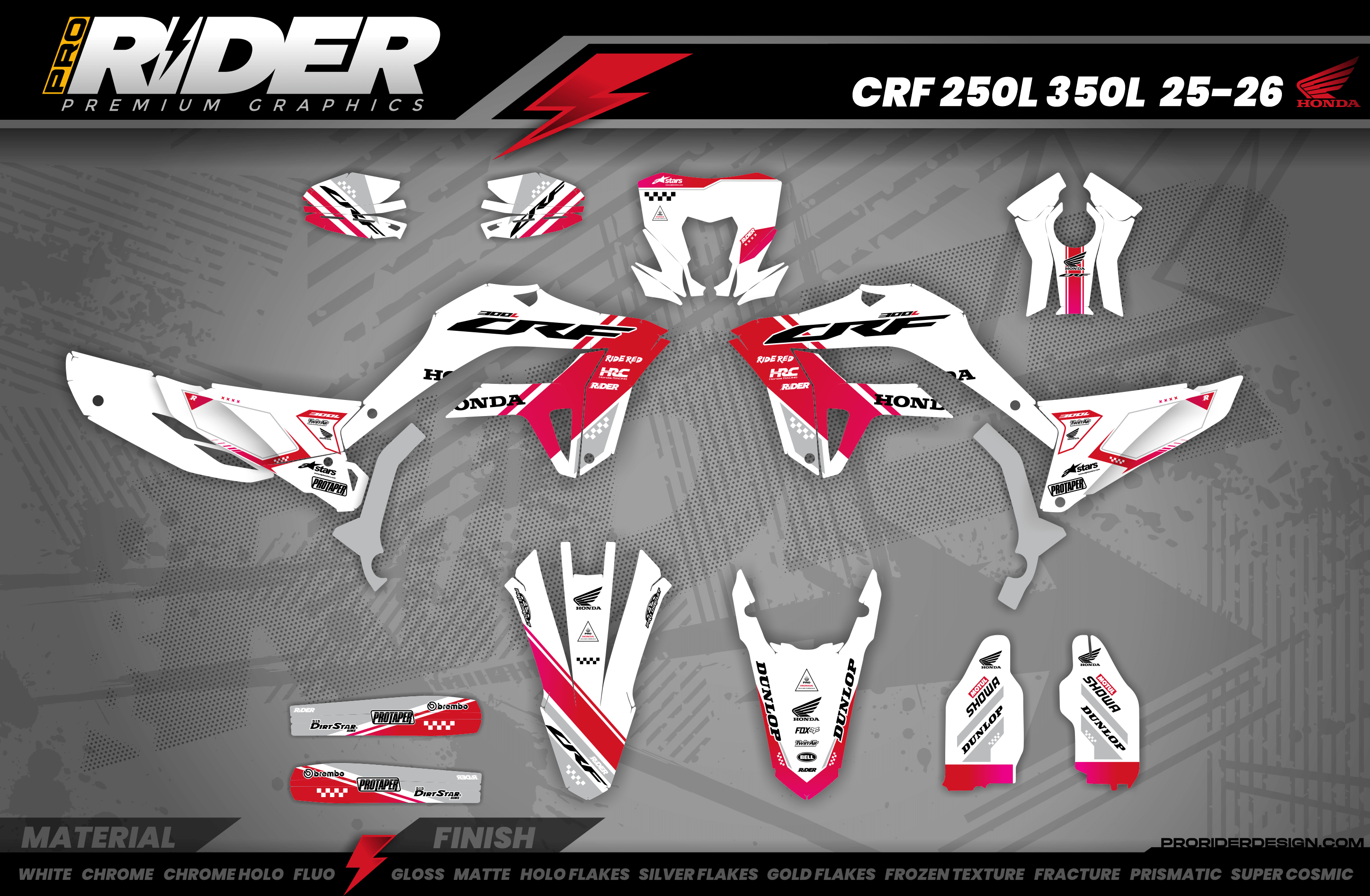 PERFORMANCE HONDA Full Graphics Kit