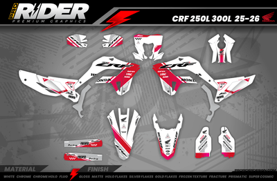 PERFORMANCE HONDA Full Graphics Kit