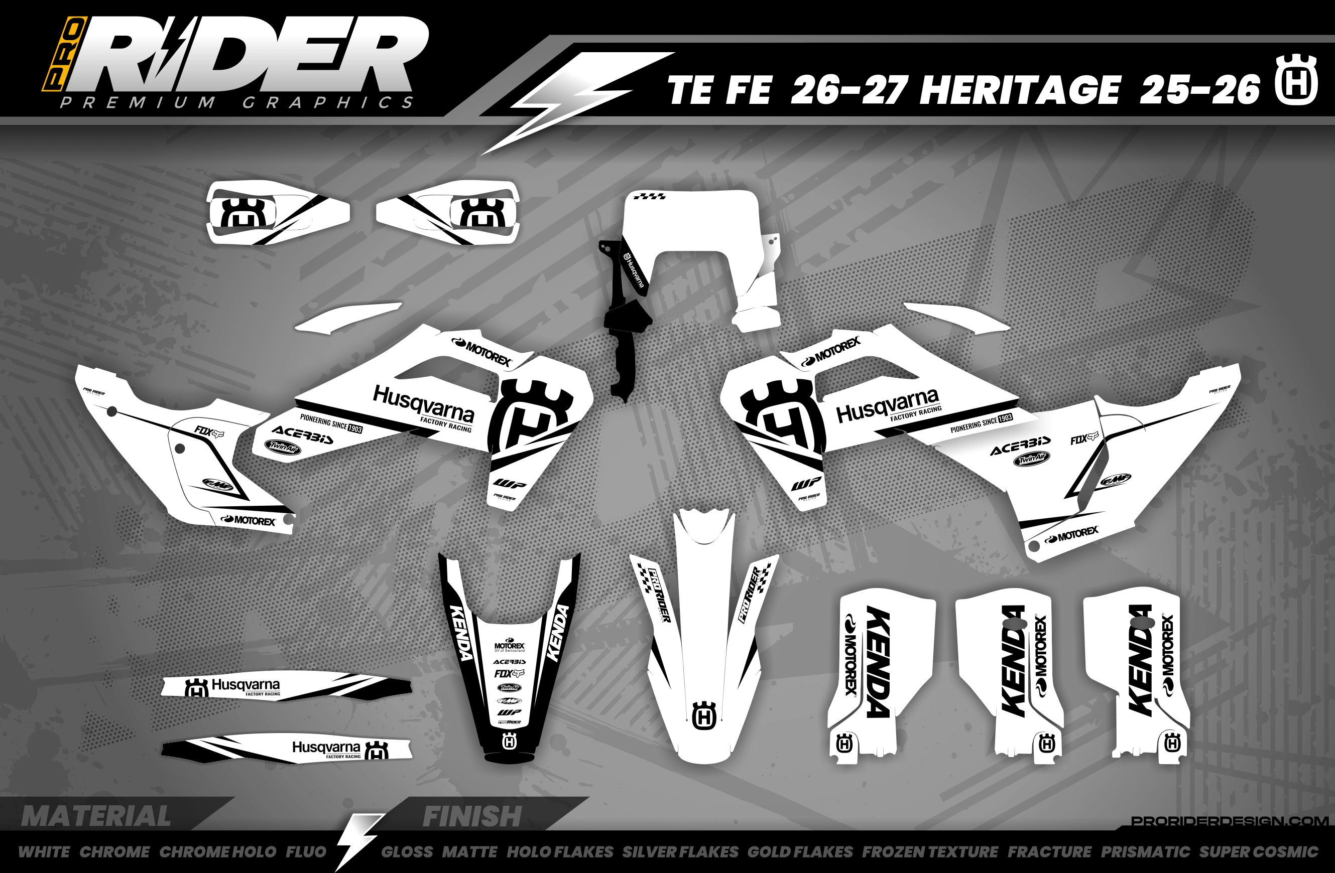 HUSQVARNA Custom Graphics AMPTON FRODJE