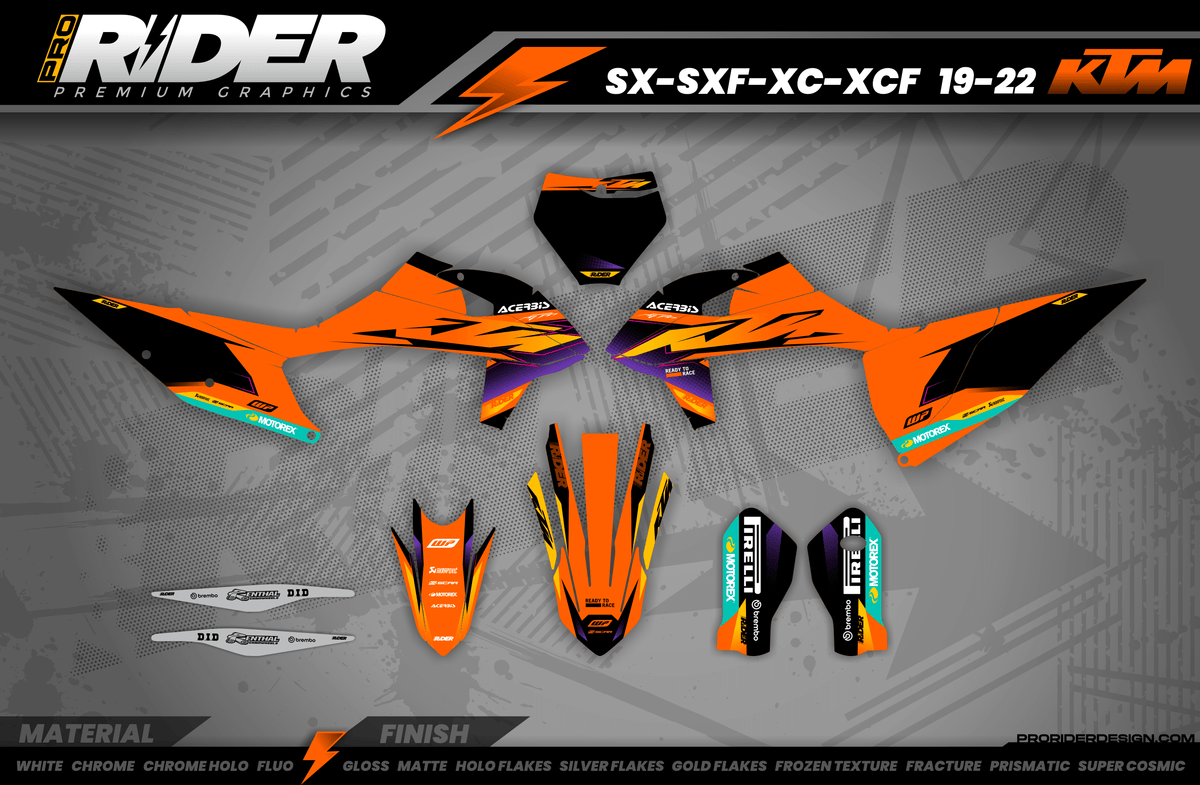KTM Full Graphics kit | Matterley basin