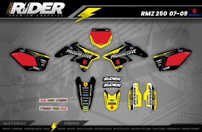 SUZUKI Graphics | BLACK PROGRESSIVE KEN ROCZEN Replica