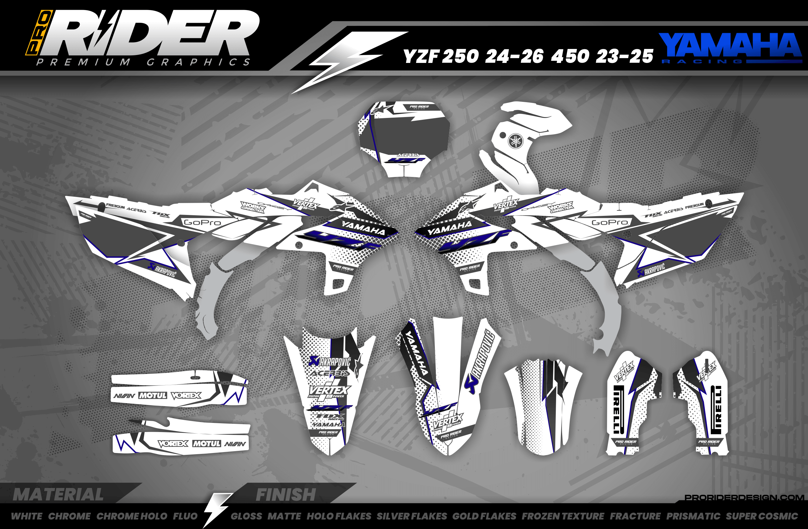 Yamaha graphics KIT FMRFACTORY MOUNTAIN