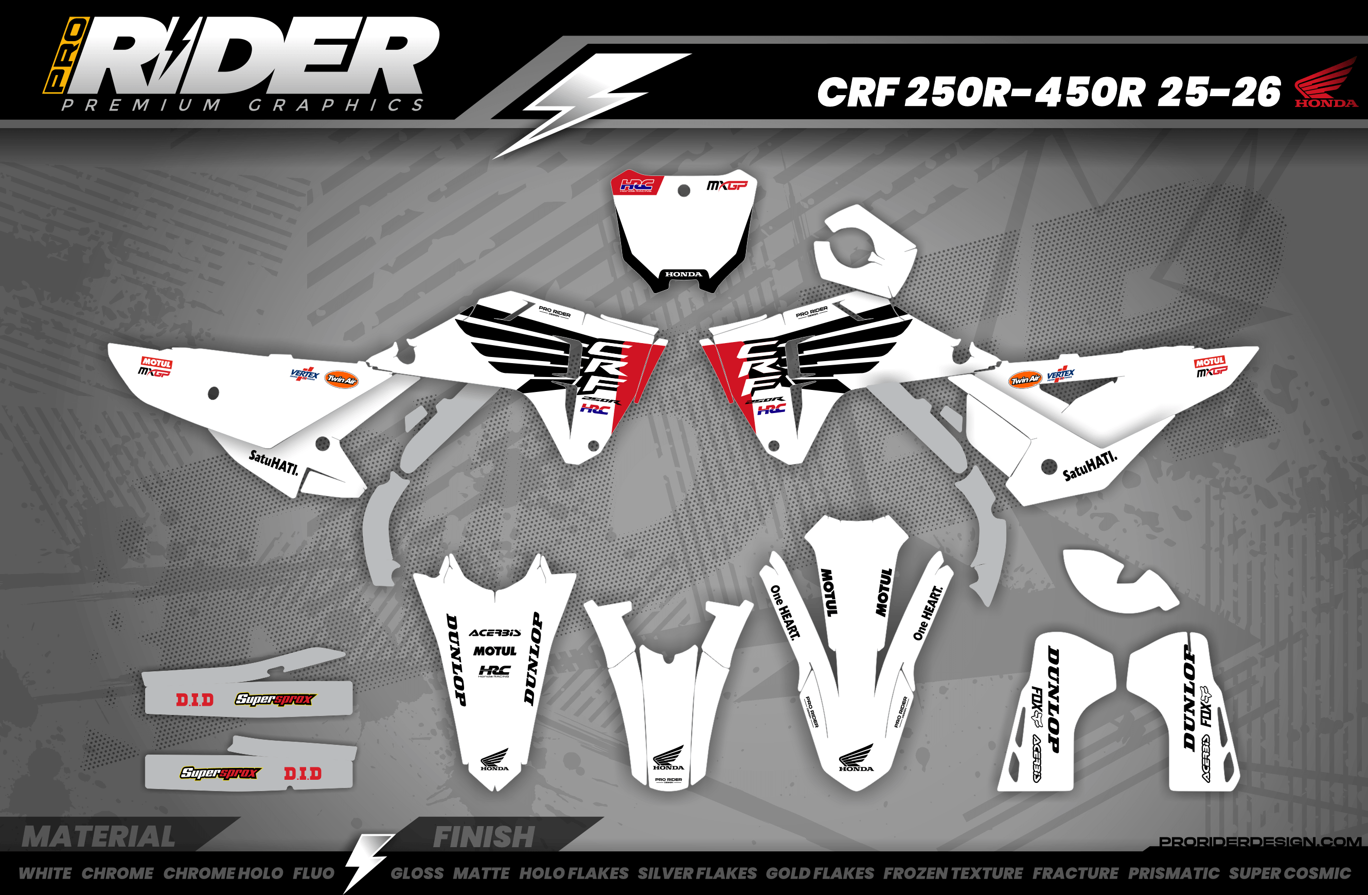 HONDA Full Graphics Kit | Lacapelle-marival
