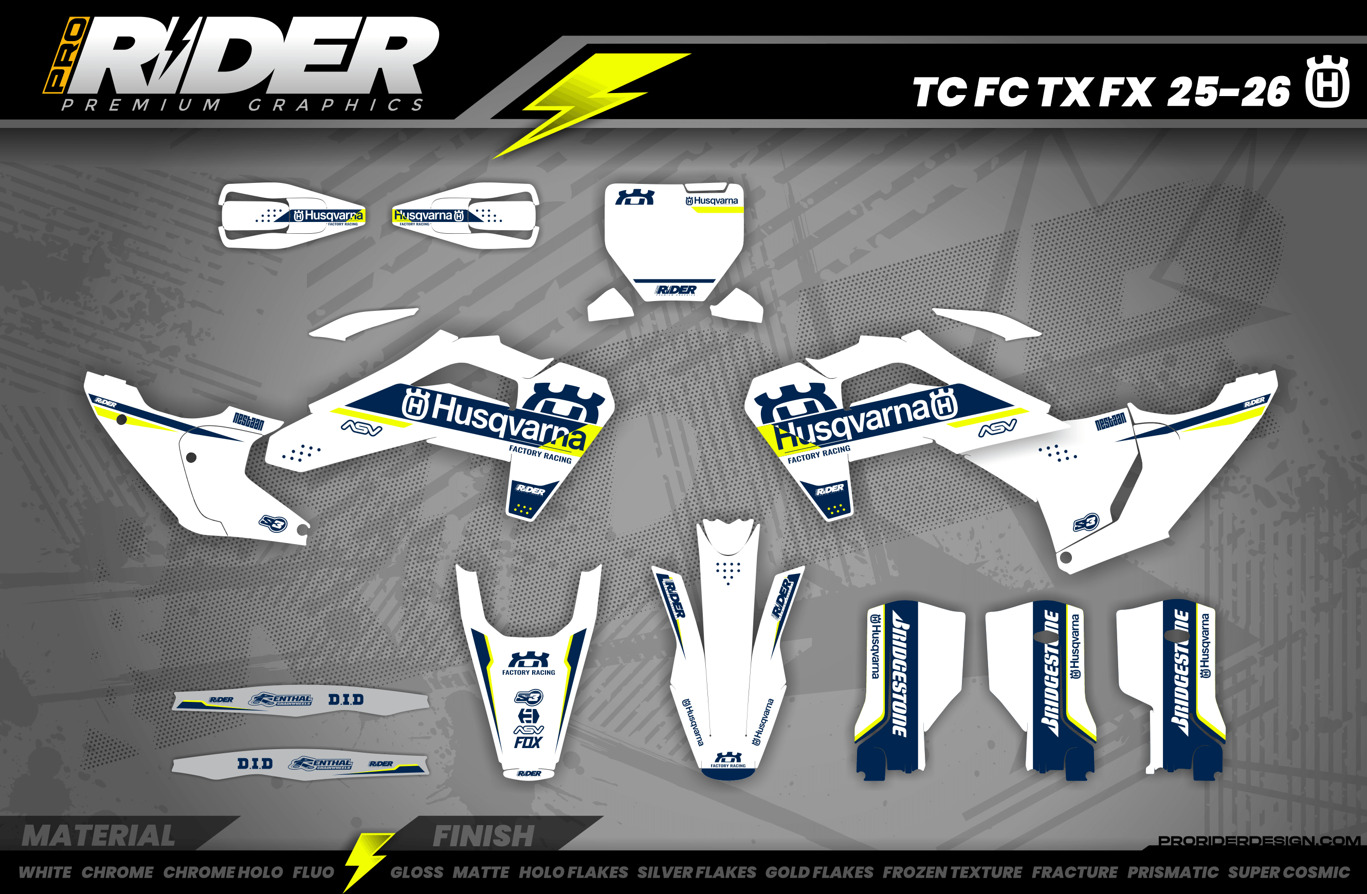 HUSQVARNA Full Graphics kit | Saint-jean-d'angély