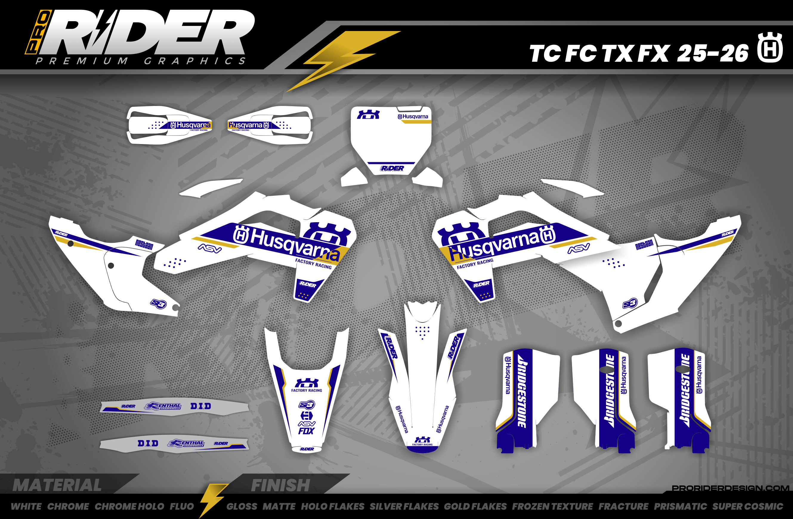 HUSQVARNA Full Graphics kit | Ernée