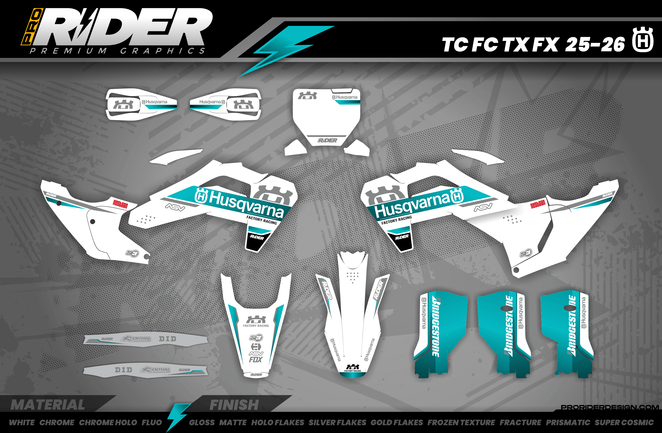 HUSQVARNA Full Graphics kit | Castelnau-de-lévis
