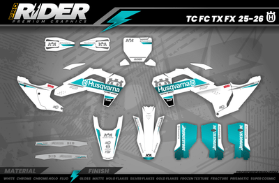 HUSQVARNA Full Graphics kit | Castelnau-de-lévis