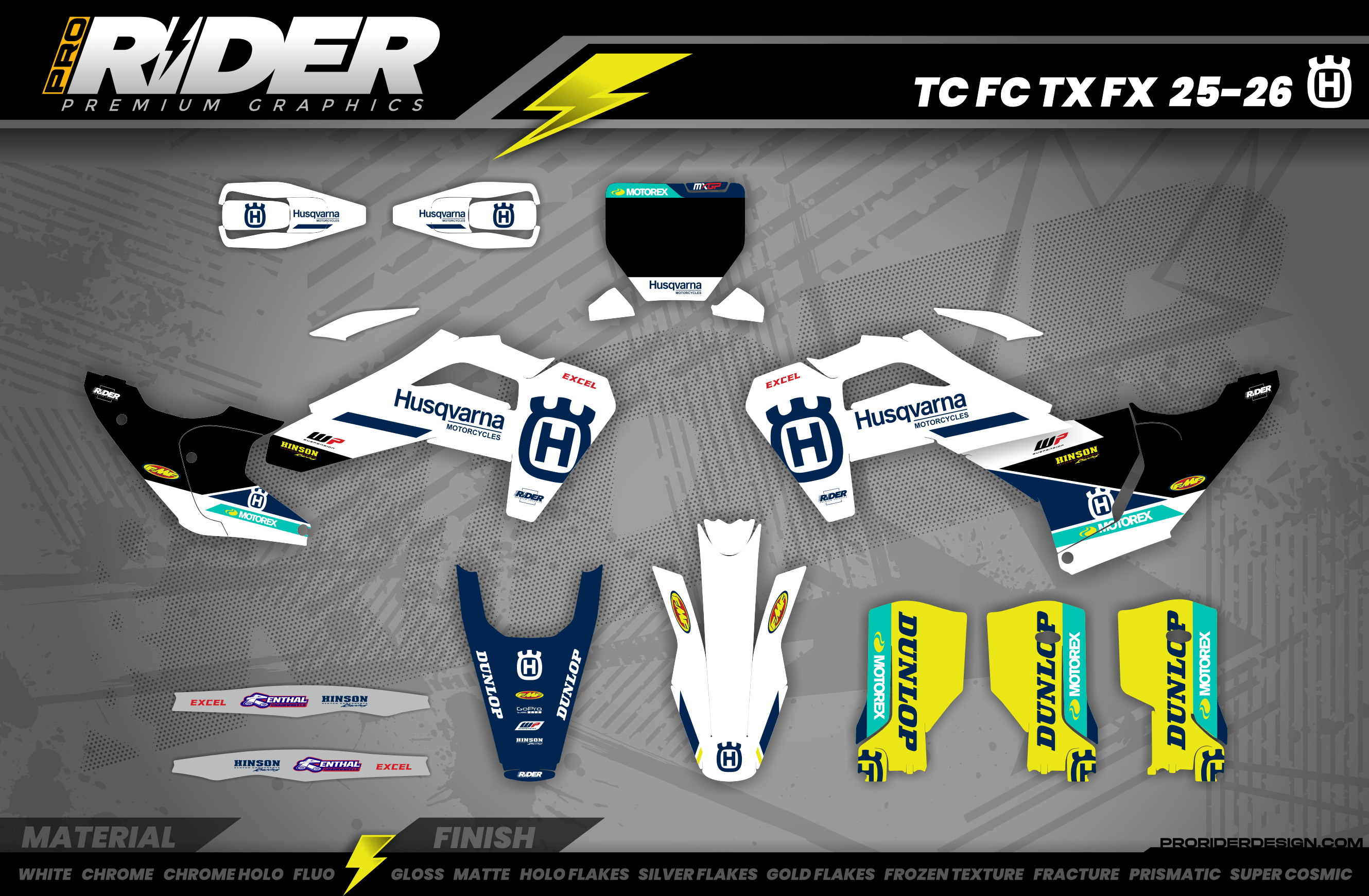 HUSQVARNA Full Graphics kit | Romagné