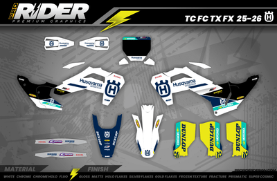 HUSQVARNA Full Graphics kit | Romagné