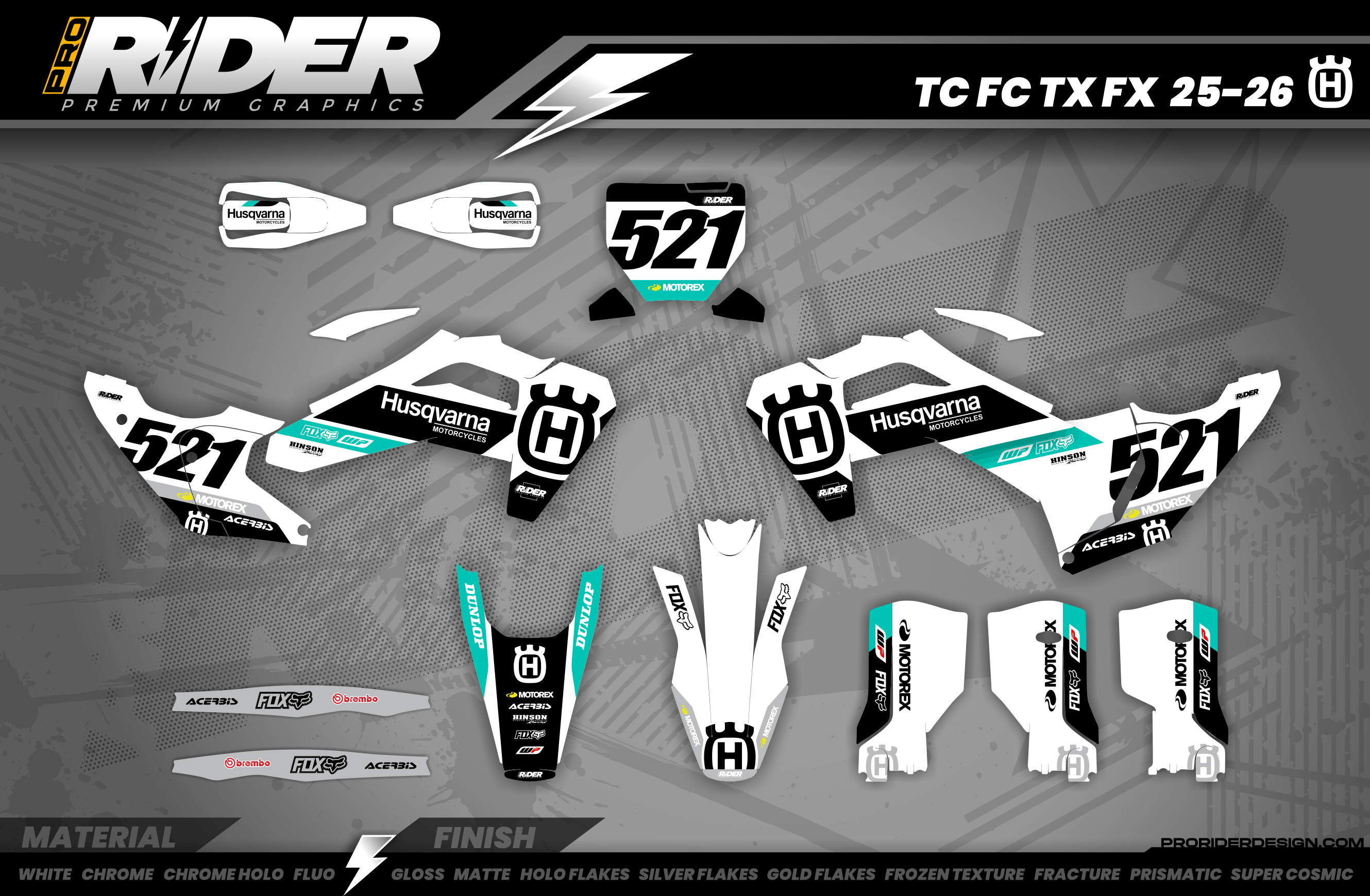 HUSQVARNA Full Graphics kit | Cassel