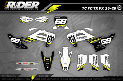 HUSQVARNA Full Graphics kit | Ahun
