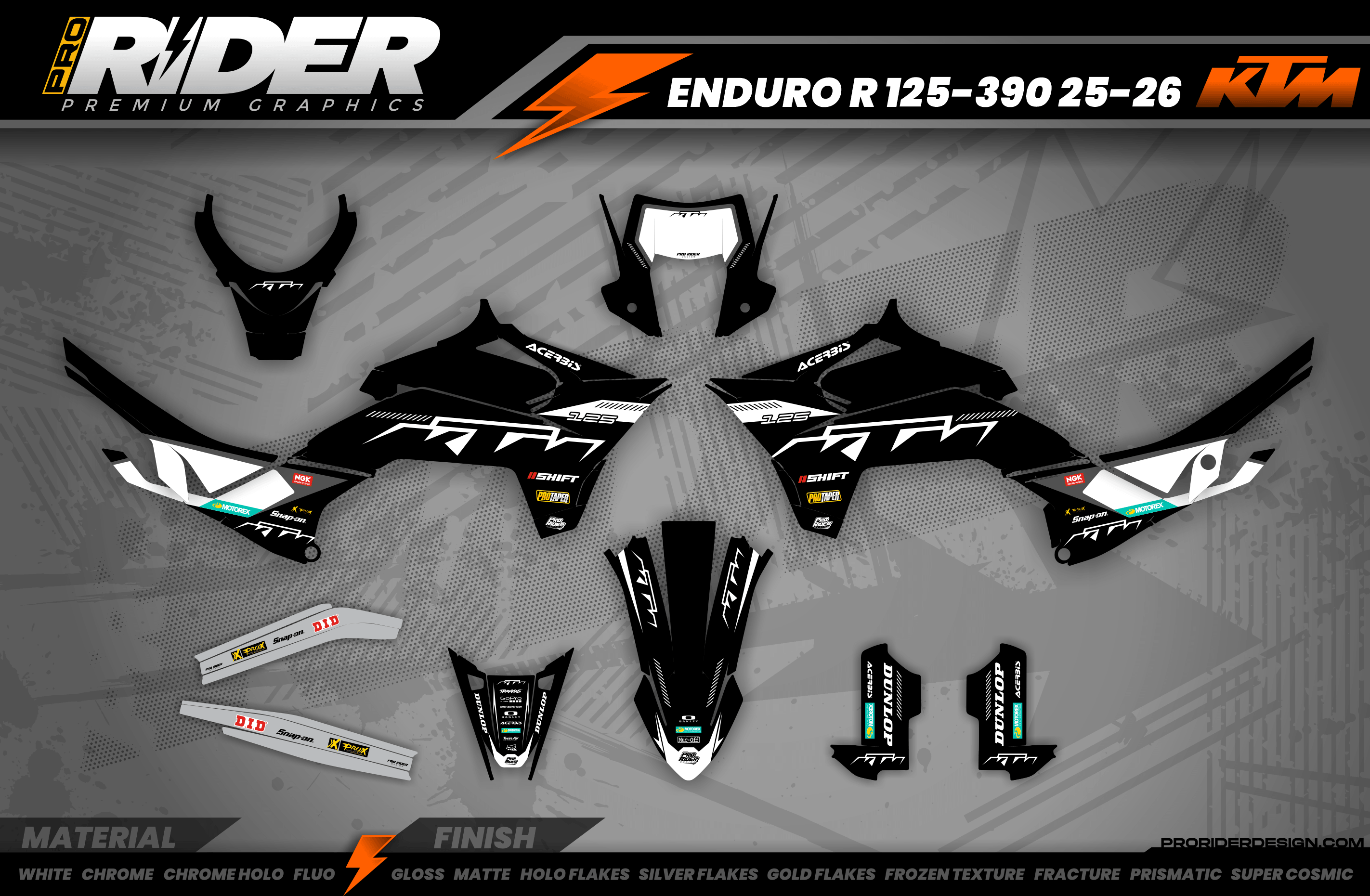 KTM ADVENTURE Series Full Graphics Kit | Kopal