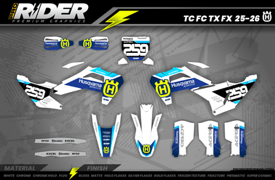 HUSQVARNA Full Graphics kit | Glen helen