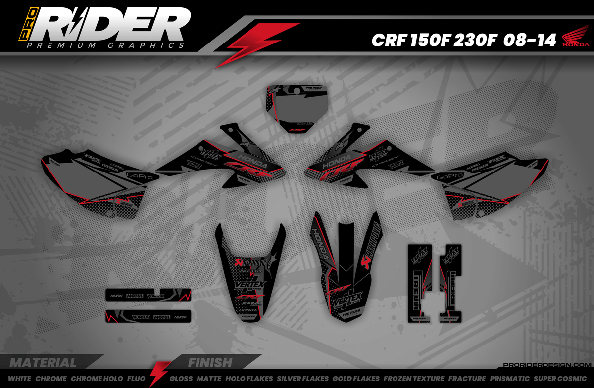HONDA Graphics Kit VERTEX