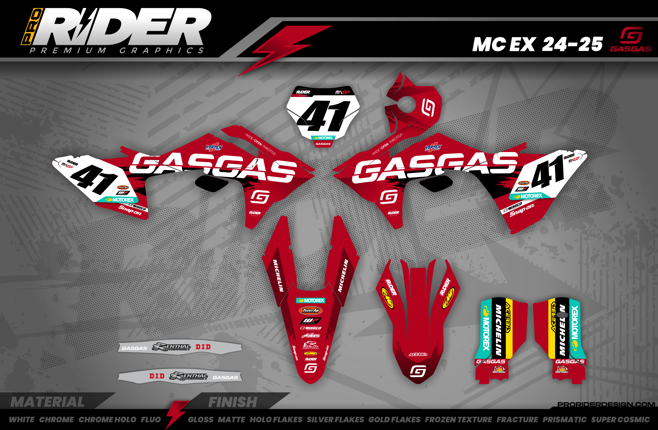 GASGAS Full Graphics Kit | High point
