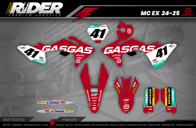 GASGAS Full Graphics Kit | Muddy creek