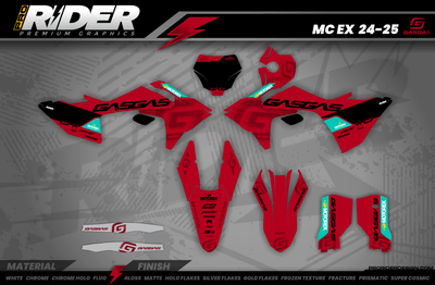 GASGAS Full Graphics Kit | Kenworthy's gp