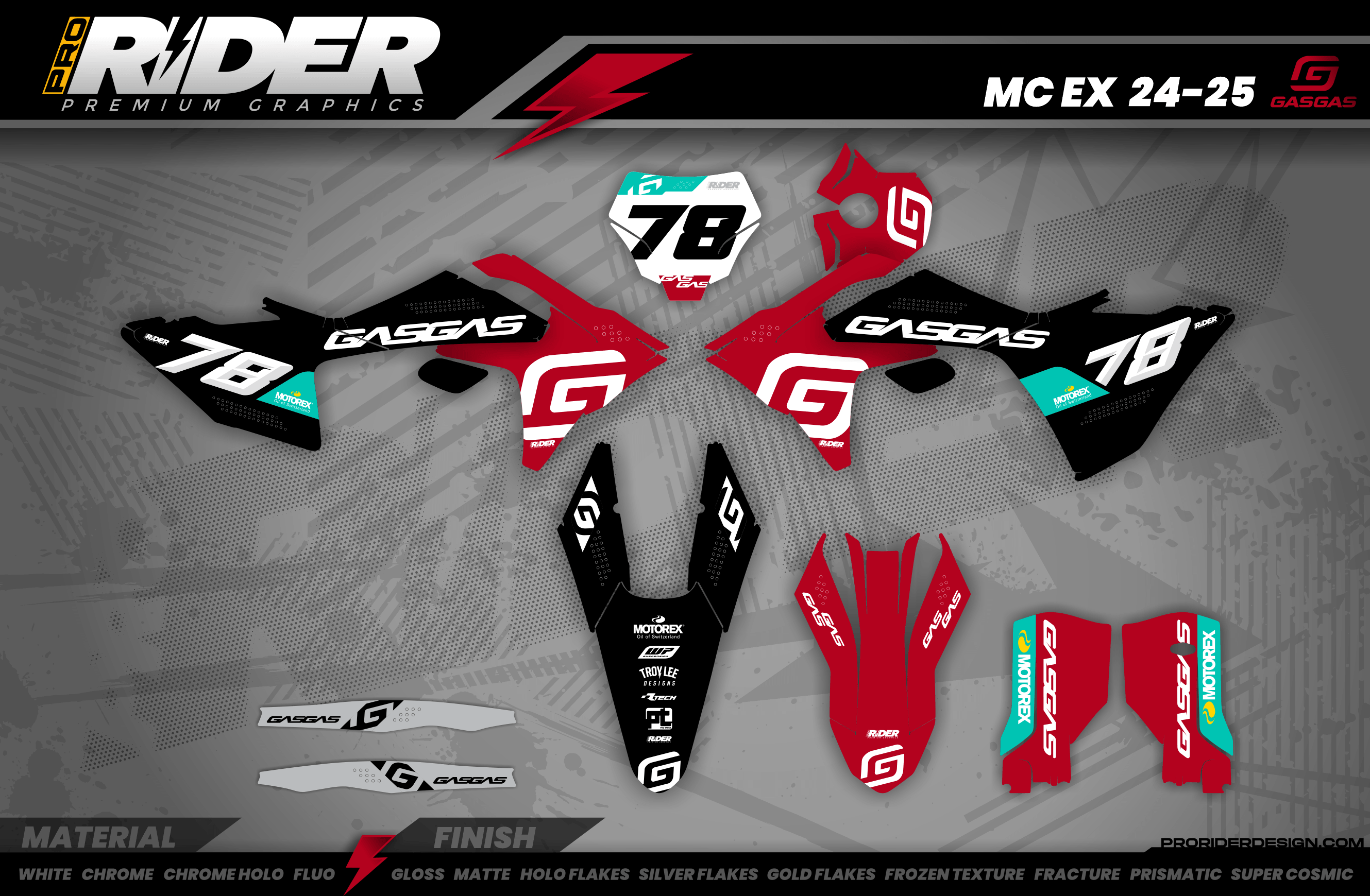 GASGAS Full Graphics Kit | Lake sugar tree