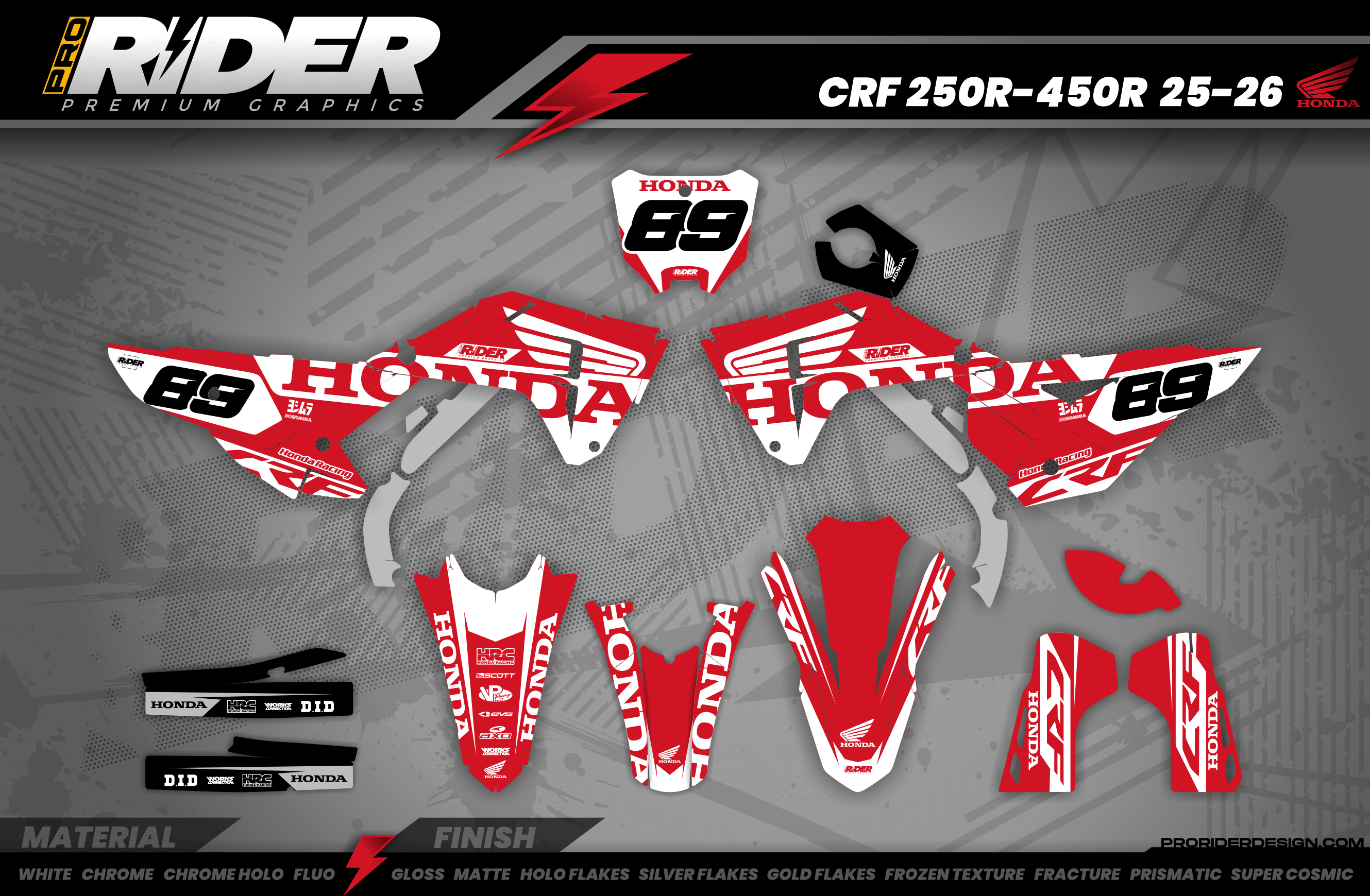 HONDA Full Graphics Kit | Indian dunes