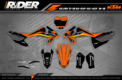 KTM Full Graphics Kit | Novaris