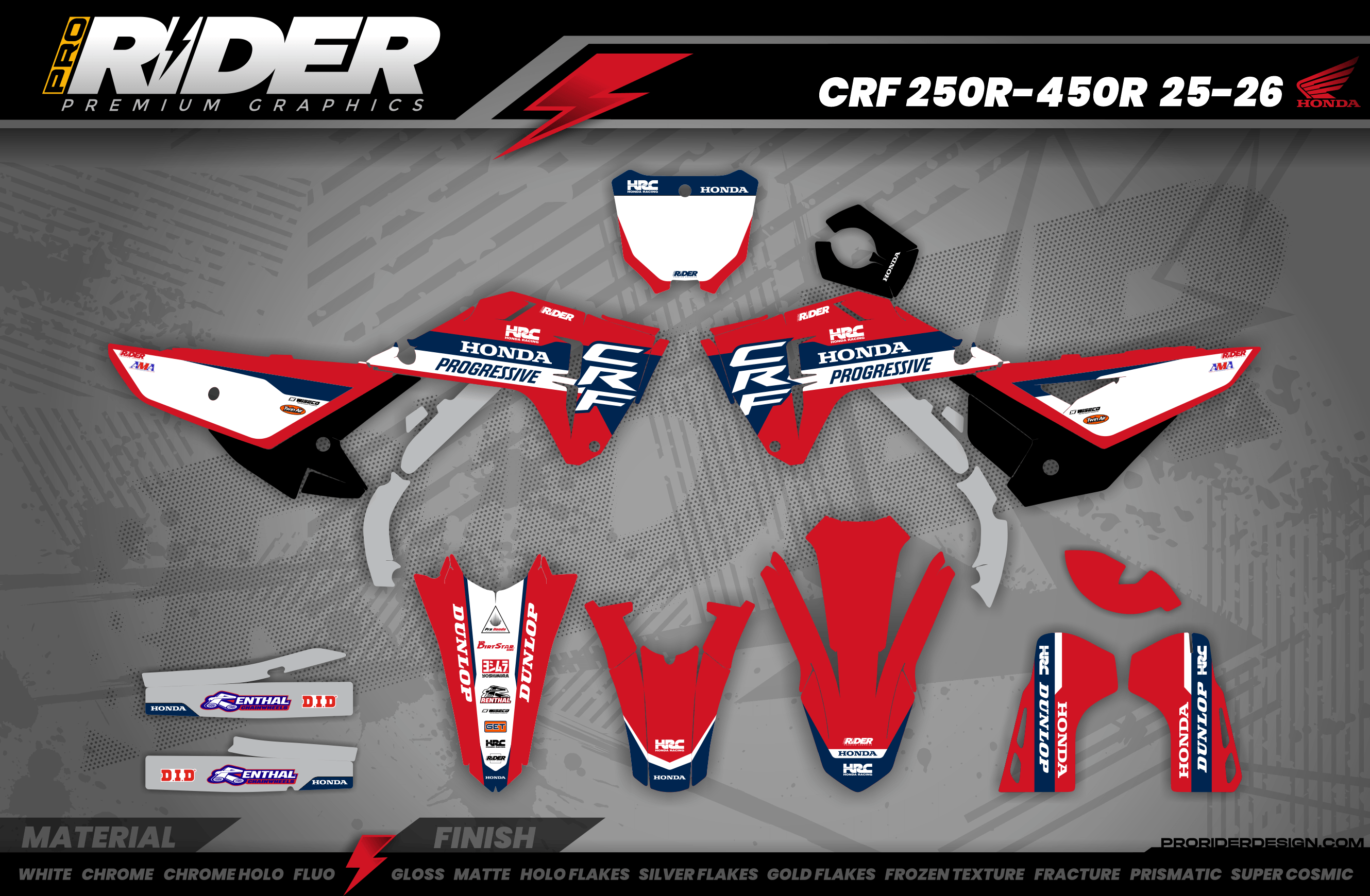 HONDA Full Graphics Kit | Broome-tioga
