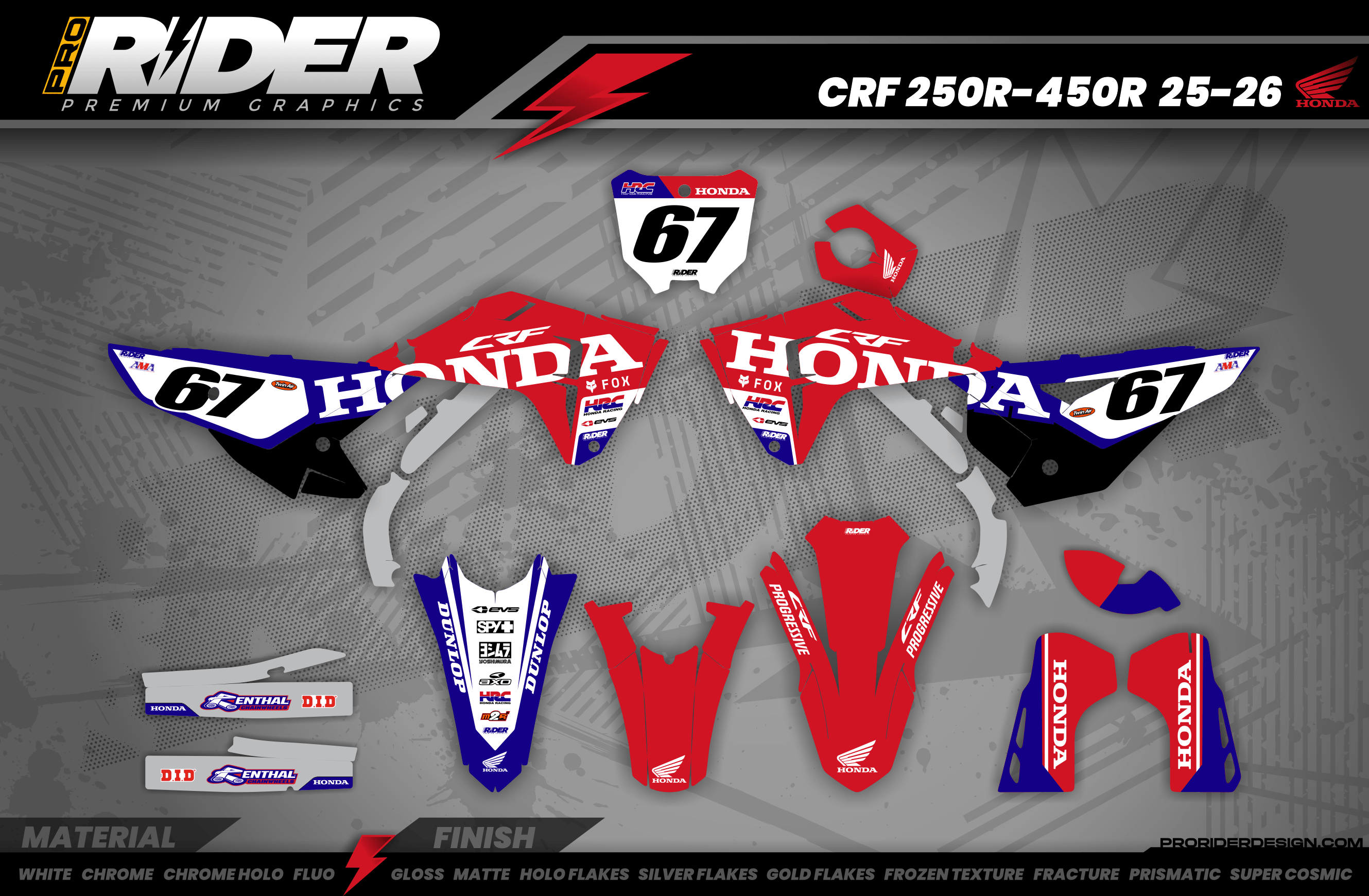 HONDA Full Graphics Kit | Mladina