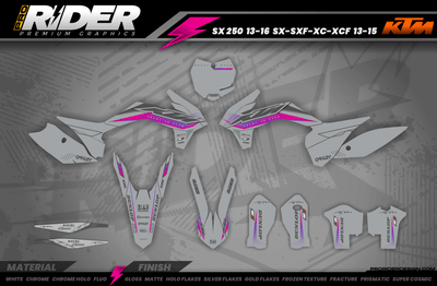 KTM Full Graphics kit | Lausitzring