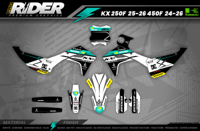KAWASAKI Graphics Kit KAWASAKI DESTINI