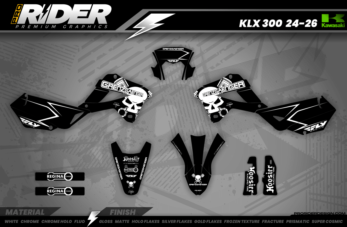 Custom Graphics GRENZGAENGER BLACK
