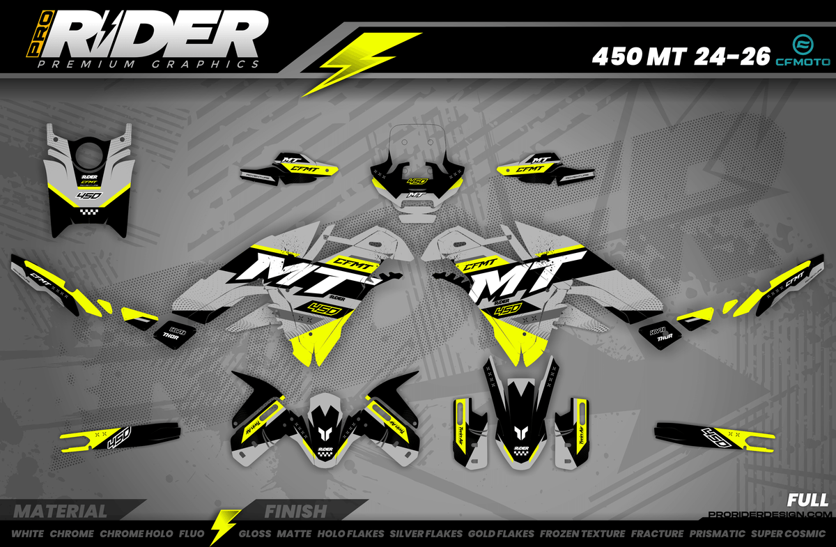 CFMOTO 450MT / 700MT / 800MT Full Graphics Kit | Frenzy