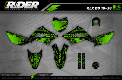 Kawasaki Full Graphics Kit | Southwick
