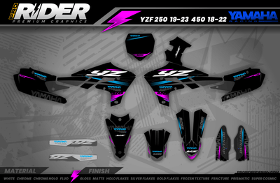 SWIFT YAMAHA YZ/YZF/WRF Full Graphics Kit
