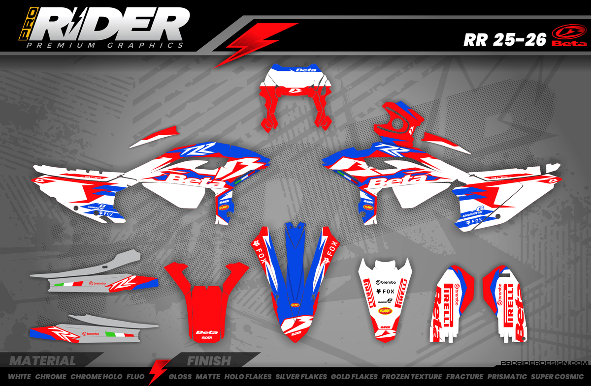 BETA Full Graphics Kit | Ironman raceway