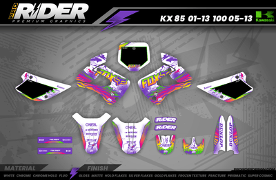 Custom Graphics KIT FOX DISTRICT KOWTOWN